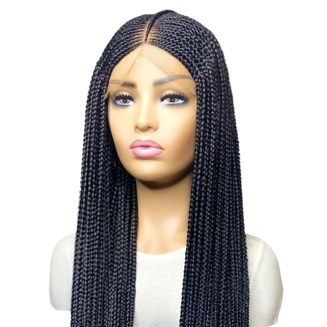 "Kim K"  Cornrow Braided Wig