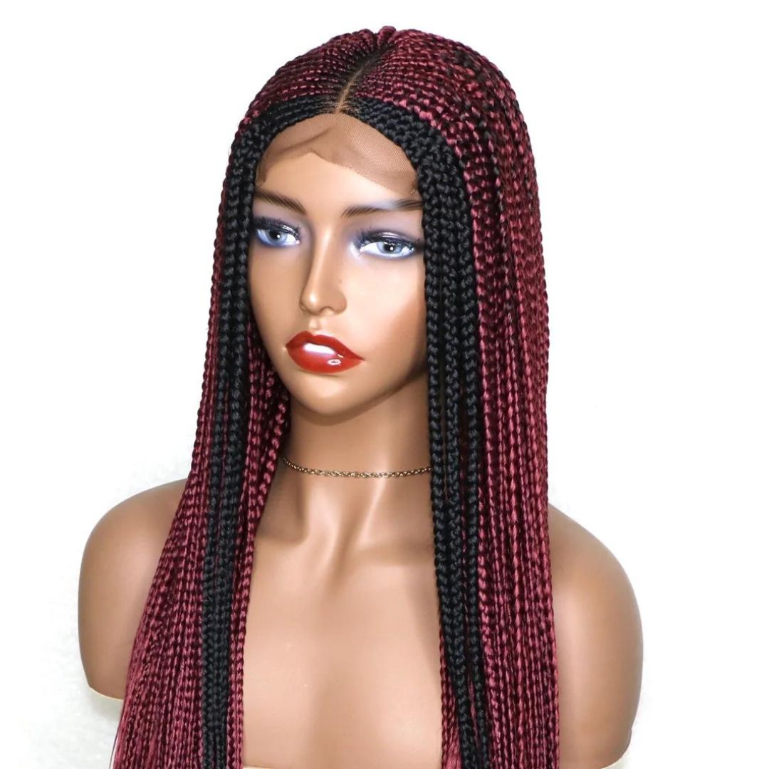 "Kim K"  Cornrow Braided Wig