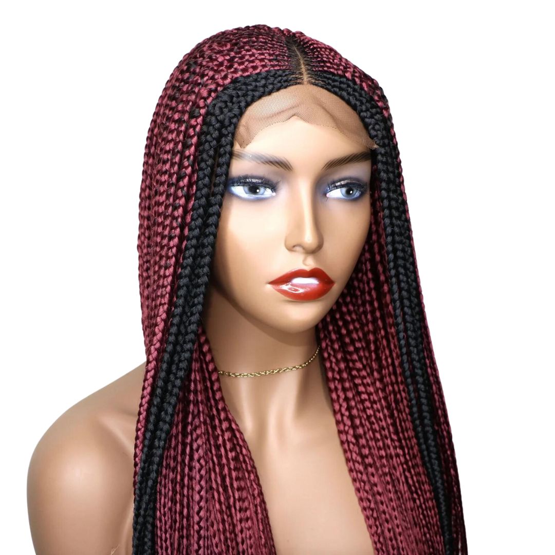 "Kim K"  Cornrow Braided Wig